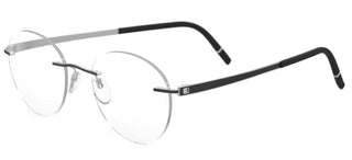 Silhouette MOMENTUM 5529/EP unisex Black Round Eyeglasses