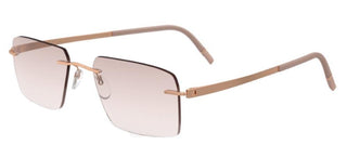 Silhouette MOMENTUM 5529/FF men Rose gold Geometric Eyeglasses