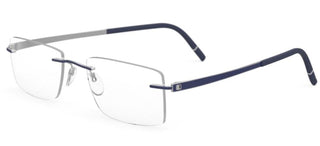 Silhouette MOMENTUM 5529/FG unisex Blue Geometric Eyeglasses