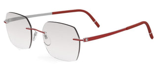 Silhouette MOMENTUM 5529/HB women Red Geometric Eyeglasses