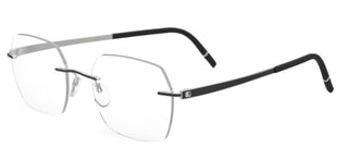 Silhouette MOMENTUM 5529/HB women Black Geometric Eyeglasses