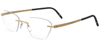 Silhouette MOMENTUM 5529/HS unisex Gold Cat Eye Eyeglasses