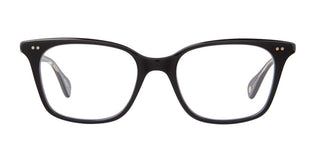 Garrett Leight MONARCH unisex Black Geometric Eyeglasses