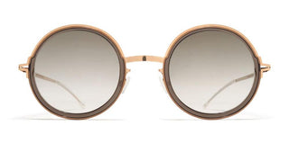 Mykita MONROE unisex Rose gold Round Sunglasses