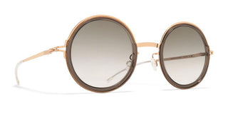 Mykita MONROE unisex Rose gold Round Sunglasses