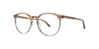 Garrett Leight MORNINGSIDE unisex Brown Round Eyeglasses