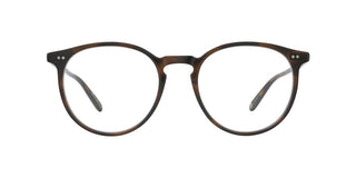 Garrett Leight MORNINGSIDE unisex Brown Round Eyeglasses