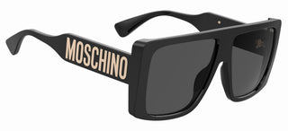 Moschino MOS119/S women Black Geometric Sunglasses