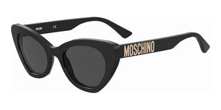 Moschino MOS147/S women Black Cat Eye Sunglasses