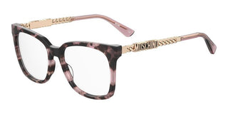 Moschino MOS627 women Havana Geometric Eyeglasses