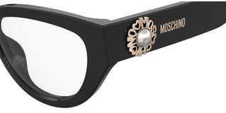 Moschino MOS631 women Black Cat Eye Eyeglasses