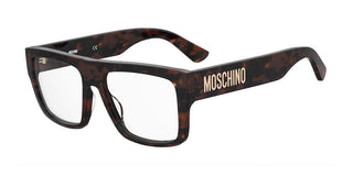 Moschino MOS637 men Havana Visor Eyeglasses