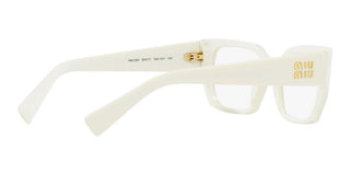 Miu Miu MU03VV women White Geometric Eyeglasses