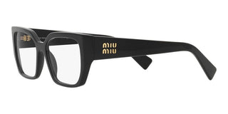 Miu Miu MU03VV women Black Geometric Eyeglasses