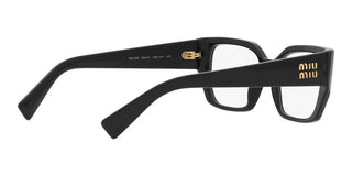 Miu Miu MU03VV women Black Geometric Eyeglasses