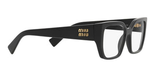 Miu Miu MU03VV women Black Geometric Eyeglasses