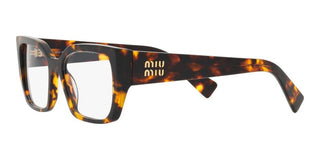 Miu Miu MU03VV women Havana Geometric Eyeglasses