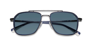 Etnia Barcelona MUNGER MOSS men Blue Pilot Sunglasses