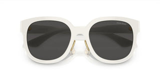 Miu Miu MU 01ZS women White Squared Sunglasses