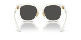 Miu Miu MU 01ZS women White Squared Sunglasses