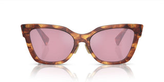 Miu Miu MU 02ZS women Brown Squared Sunglasses