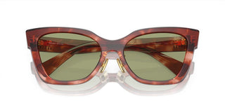 Miu Miu MU 02ZS women Brown Squared Sunglasses