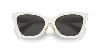 Miu Miu MU 02ZS women White Squared Sunglasses