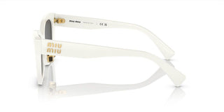 Miu Miu MU 02ZS women White Squared Sunglasses