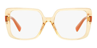 Miu Miu MU 06VV women Orange Geometric Eyeglasses