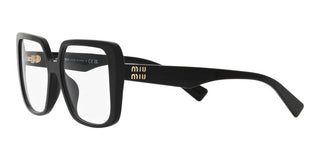 Miu Miu MU 06VV women Black Geometric Eyeglasses