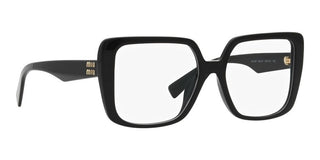 Miu Miu MU 06VV women Black Geometric Eyeglasses