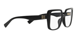 Miu Miu MU 06VV women Black Geometric Eyeglasses