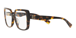 Miu Miu MU 06VV women Havana Geometric Eyeglasses