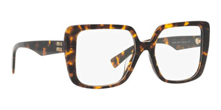 Miu Miu MU 06VV women Havana Geometric Eyeglasses