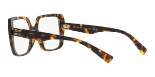 Miu Miu MU 06VV women Havana Geometric Eyeglasses