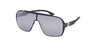 ic!berlin NASH IC0015 unisex Black Shield Sunglasses