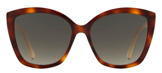 Jimmy Choo NAT/S women Havana Cat Eye Sunglasses