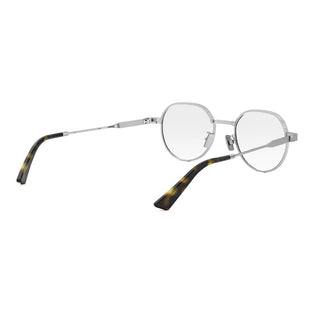 DIOR NeoDiorO R4F men Silver Round Eyeglasses