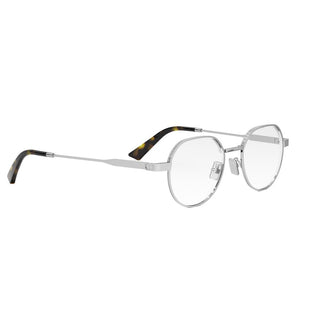 DIOR NeoDiorO R4F men Silver Round Eyeglasses