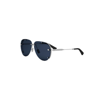 DIOR NeoDior NeoDior A1U men Silver Pilot Sunglasses