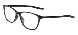 Nike NIKE 7284 unisex Black Squared Eyeglasses