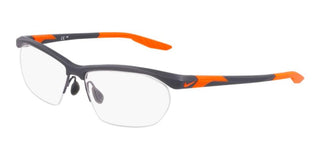 Nike NIKE 7401 men Grey Geometric Eyeglasses