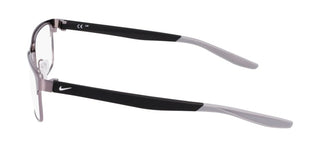 Nike NIKE 8130 unisex Grey Rectangle Eyeglasses