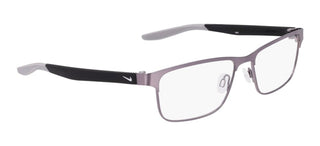 Nike NIKE 8130 unisex Grey Rectangle Eyeglasses