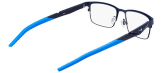 Nike NIKE 8154 men Blue Rectangle Eyeglasses