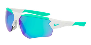 Nike Nike Cloak Duo Ev24036 Men Silver Geometric Sunglasses