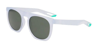 Nike Nike Flatspot Xxii Dv2258 Unisex White Geometric Sunglasses