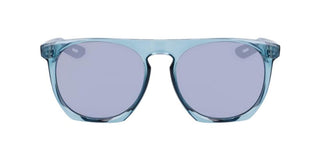 Nike NIKE FLATSPOT XXII DV2258 unisex Blue Geometric Sunglasses