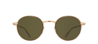 Mykita NIS unisex Gold Round Sunglasses