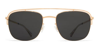 Mykita NOR unisex Gold Pilot Sunglasses